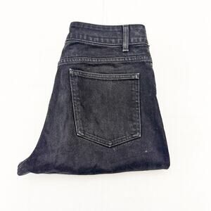 Need Denim Jeans Charcoal Black Straight Leg Denim Zip Fly Size 28 USA